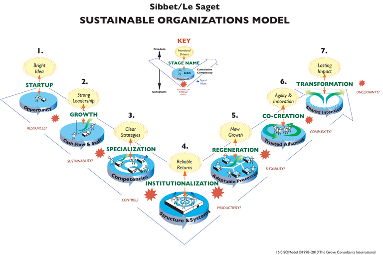 Sustainable Organizations Model